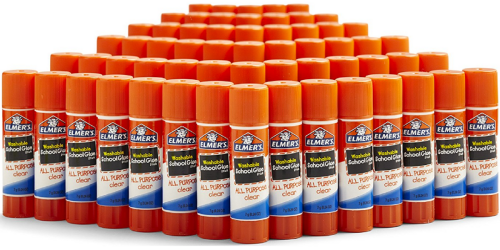 60 Pack of Elmer’s Washable School Glue Sticks Just $11.23 (ONLY 19¢ Per Glue Stick)