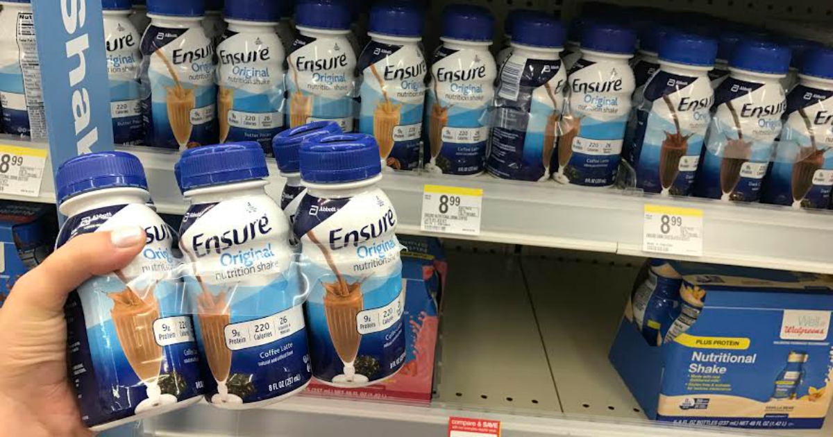 Ensure Nutritional Shakes 12Pack Just 5.83 on