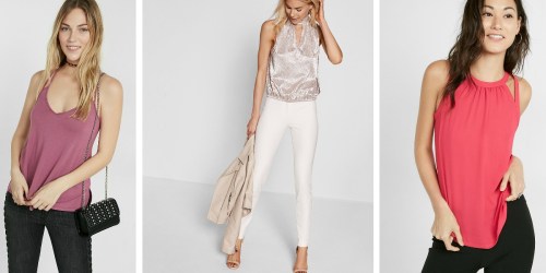 Express.com: Extra 30% Off Clearance = $6.99 Women’s Tanks & Camis + More