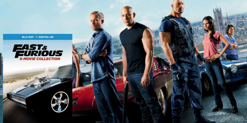 Target: Pre-Order Fast & Furious 8-Movie Collection (Blu-ray + Digital) for Only $19.99