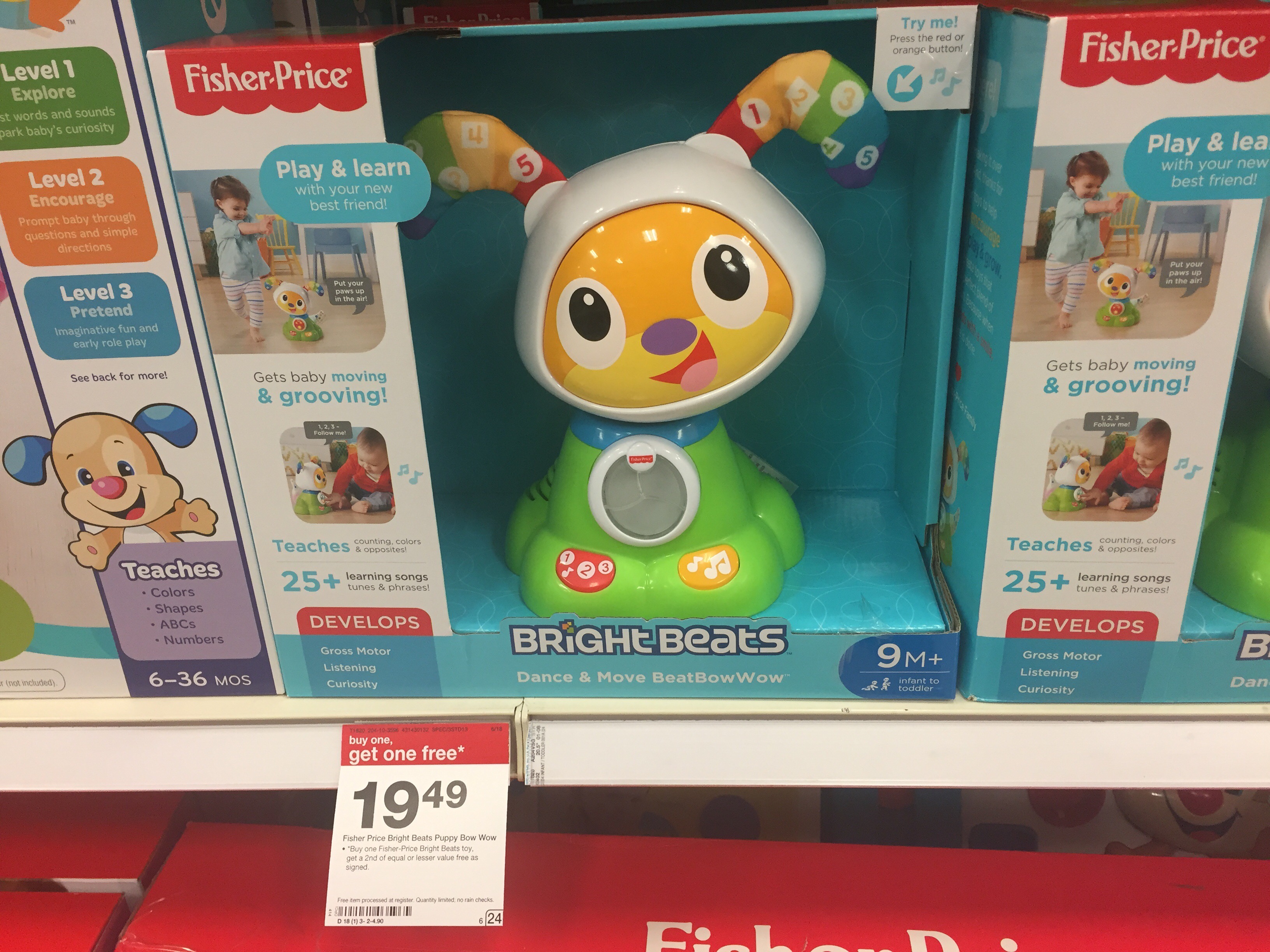 Fisher price hot sale bright beats target