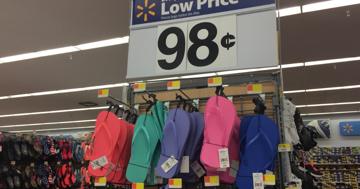 Walmart: 98¢ Flip-Flops \u0026 More - Hip2Save