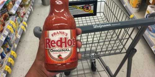 Walgreens: Frank’s 12 Ounce Red Hot Sauce ONLY $1.50 (Starting July 2nd)