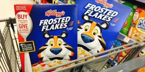 New $1/2 Frosted Flakes Coupon = ONLY $1.50 at Walgreens (Regularly $4.29)