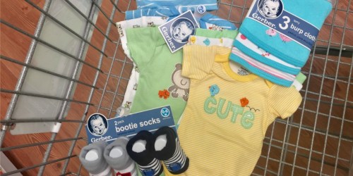 Walmart Clearance Finds: Gerber Onesies Only $1 Each, Bootie Socks 2-Pack Only $2.50 + More