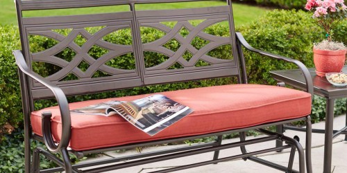 Home Depot: Hampton Bay Patio Glider w/ Cushions Only $139.50 Shipped (Regularly $279)