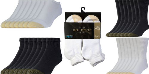 Kohl’s Cardholders: Men’s GOLDTOE 7-Pack Socks Only $8.75 Each Shipped ($1.25 Per Pair)