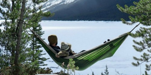 Amazon: Gonex Portable Hammock Just $18.89 (Regularly $27+) – Great for Camping