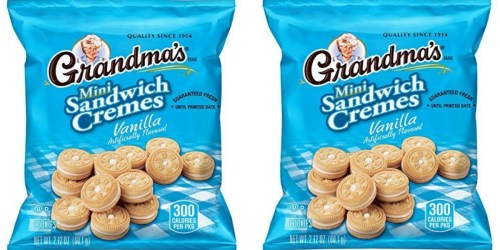 Amazon: SIXTY Grandma’s Mini Sandwich Cremes ONLY $13 Shipped (Just 22¢ Per Bag)