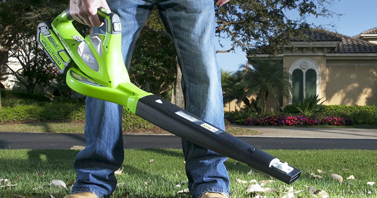 Amazon GreenWorks Cordless Blower, Battery AND Charger Only 75 Shipped (Reg. 129) & More