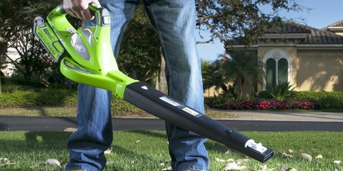 Amazon: GreenWorks Electric Blower ONLY $15.31 Shipped (Regularly $39.64)