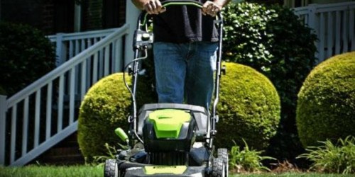 Amazon: GreenWorks Cordless Lawn Mower $473.75 (Regularly $600) – Lowest Price