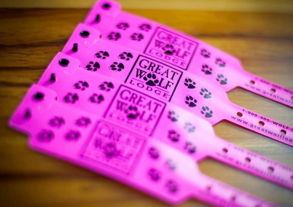 great wolf lodge vacation wristband
