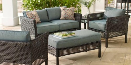 Home Depot: Fenton 4-Piece Patio Seating Set Only $479.40 Shipped (Regularly $799)