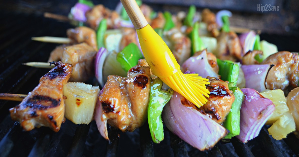 Sweet And Savory Hawaiian Chicken Kabobs Recipe