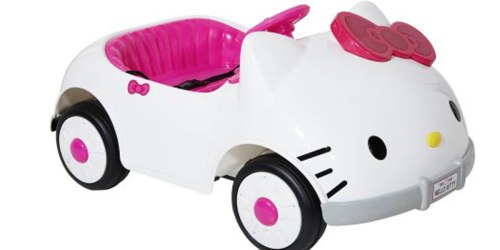 Hello Kitty Ride-On Car Only $79 Shipped (Regularly $229)