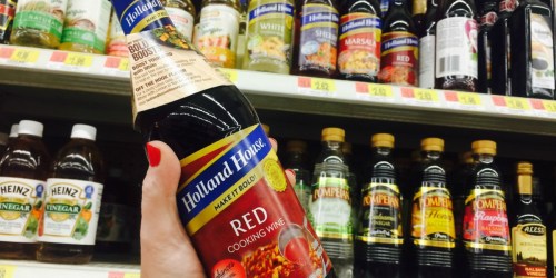 Walmart: Holland House Cooking Wine Just 87¢ After Cash Back (Regularly $2.62)