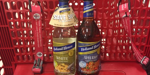 Target: Holland House Cooking Wine Only 62¢ (After Cash Back) & More