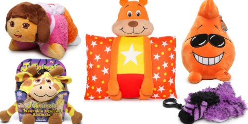 Hollar: Kids’ Character Plush Toys As Low As $2 (Pop Out Pets, Pillow Pets, Wearables & More)