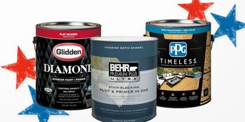 Home Depot: Up to $40 Rebate w/ Select Paint & Stain Purchase (BEHR, Glidden & MORE)