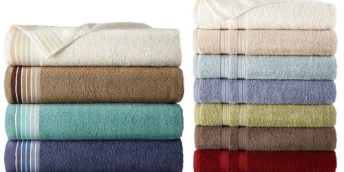 JCPenney: Home Expressions Bath Towels Just $2.25 (Regularly $10) + More
