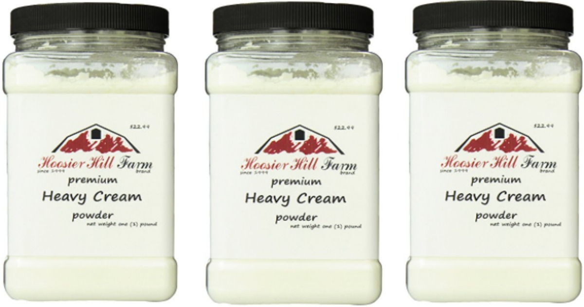 Amazon Hoosier Hill Farm Heavy Cream Powder 1Pound ONLY 6.33 Shipped