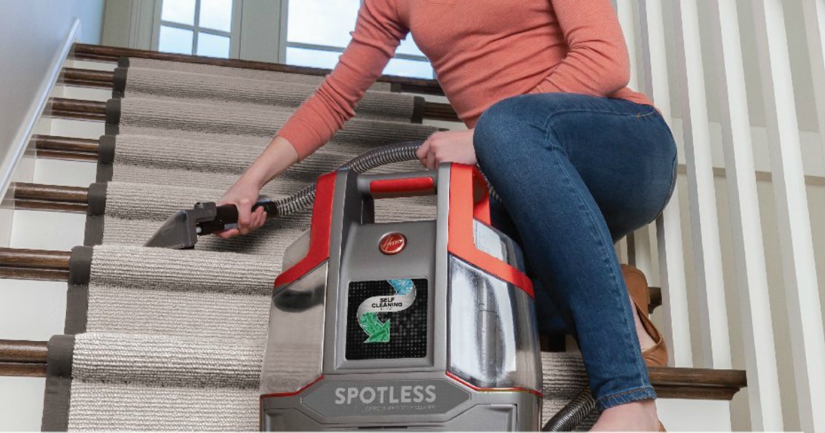 hoover spotless portable carpet cleaner