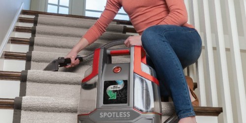 Amazon: Hoover Portable Carpet & Upholstery Spot Cleaner Only $39.63 Shipped (Regularly $100)