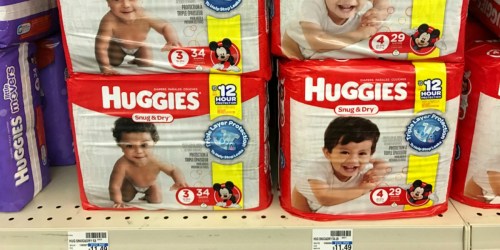 *New* $3/1 Huggies Diapers Coupon = Jumbo Packs ONLY $3.12 at CVS