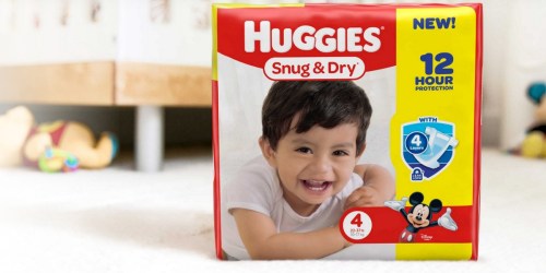 New TopCashBack Members: Score Free Huggies Diapers Jumbo Pack ($8+ Value)