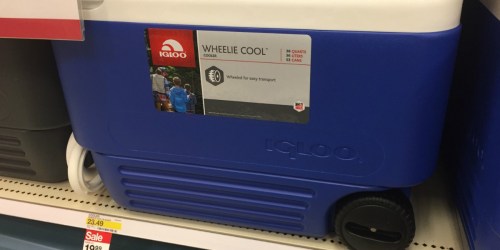 Target: Igloo 38-Quart Wheelie Cooler ONLY $15.99 (Regularly $23.49)