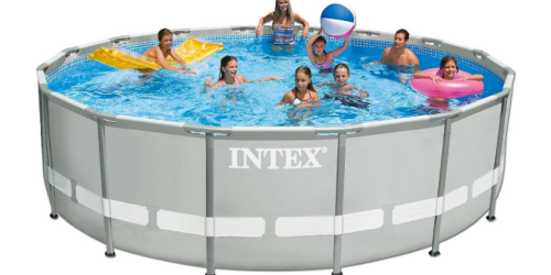 Intex 15′ X 48″ Above Ground Pool w/ Filter Only $300 (Compare to $600+)