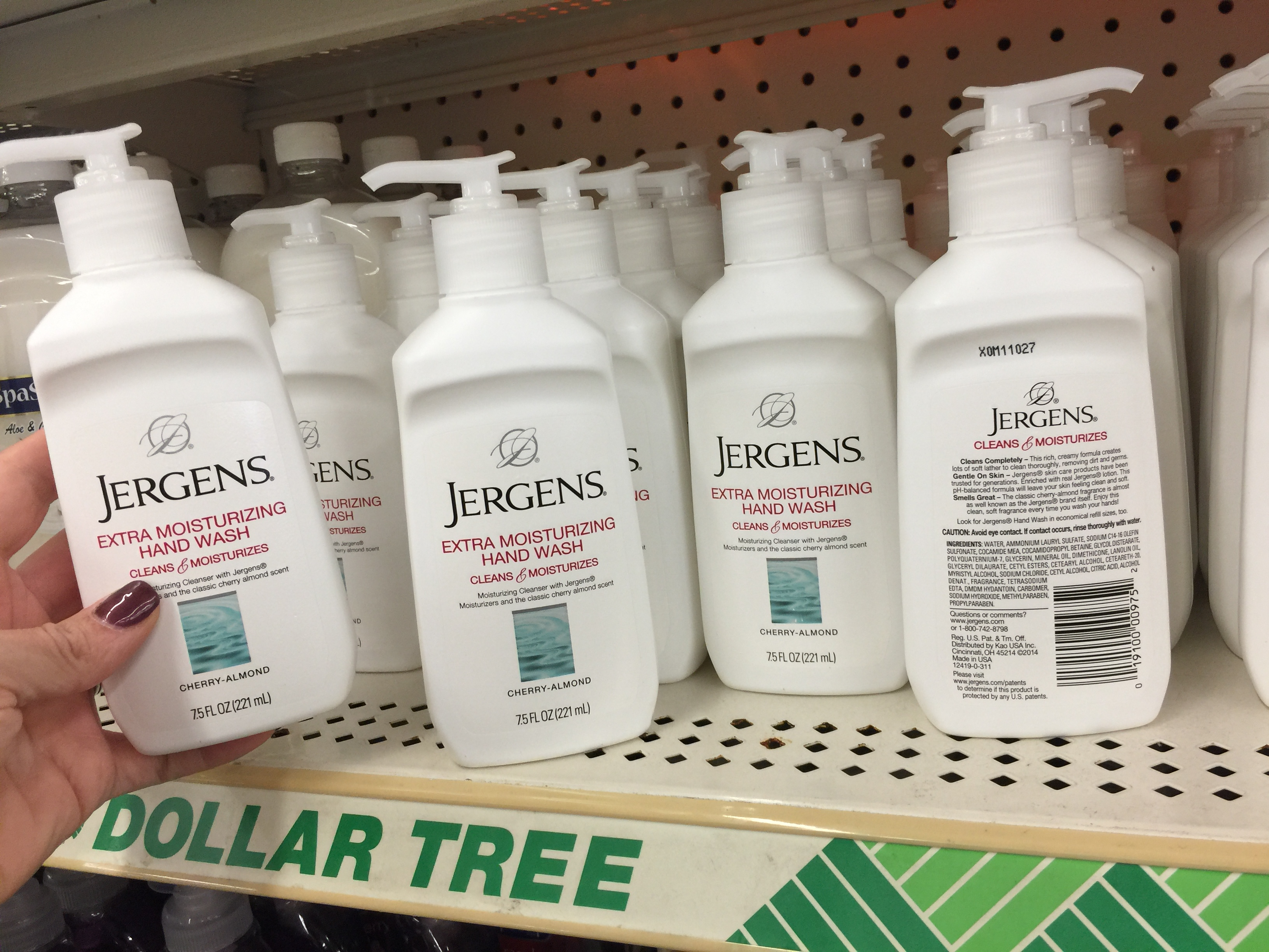dollar tree jergens hand soap