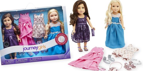 ToysRUs: TWO Journey Girls 18″ Dolls AND 4 Outfits Just $24.99 (Regularly $70) + More