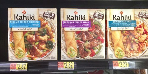 Buy One Get One FREE Kahiki Coupon = Just $1.41 For Bowl AND Roll at Walmart