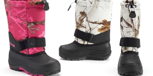 Kohl’s Cardholders: Kids Kamik Waterproof Boots Only $11.96 Shipped (Regularly $56.99)