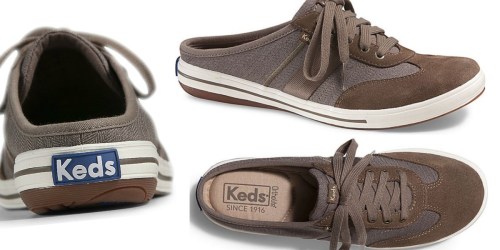 Keds.com: Up to 75% Off + FREE Shipping = Suede Mules $19.99 Shipped (Reg. $54)