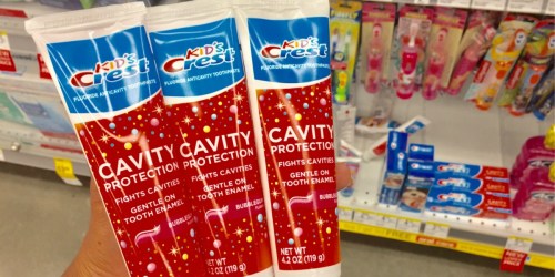 Walgreens: Kid’s Crest Toothpaste Only $1.46 Each