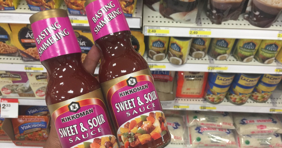 Target Kikkoman Sweet & Sour Sauce ONLY 46¢ Each (After Cash Back)