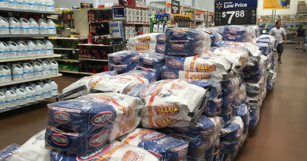 Walmart TWO 15lb Kingsford Charcoal Bags Only 7.88 (Just 3.94 Each)