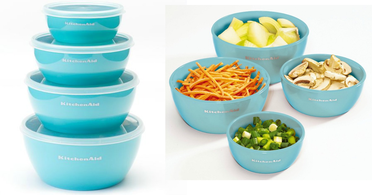 Kohl's Cardholders KitchenAid 4Piece Nesting Prep Bowl Set ONLY 8.91