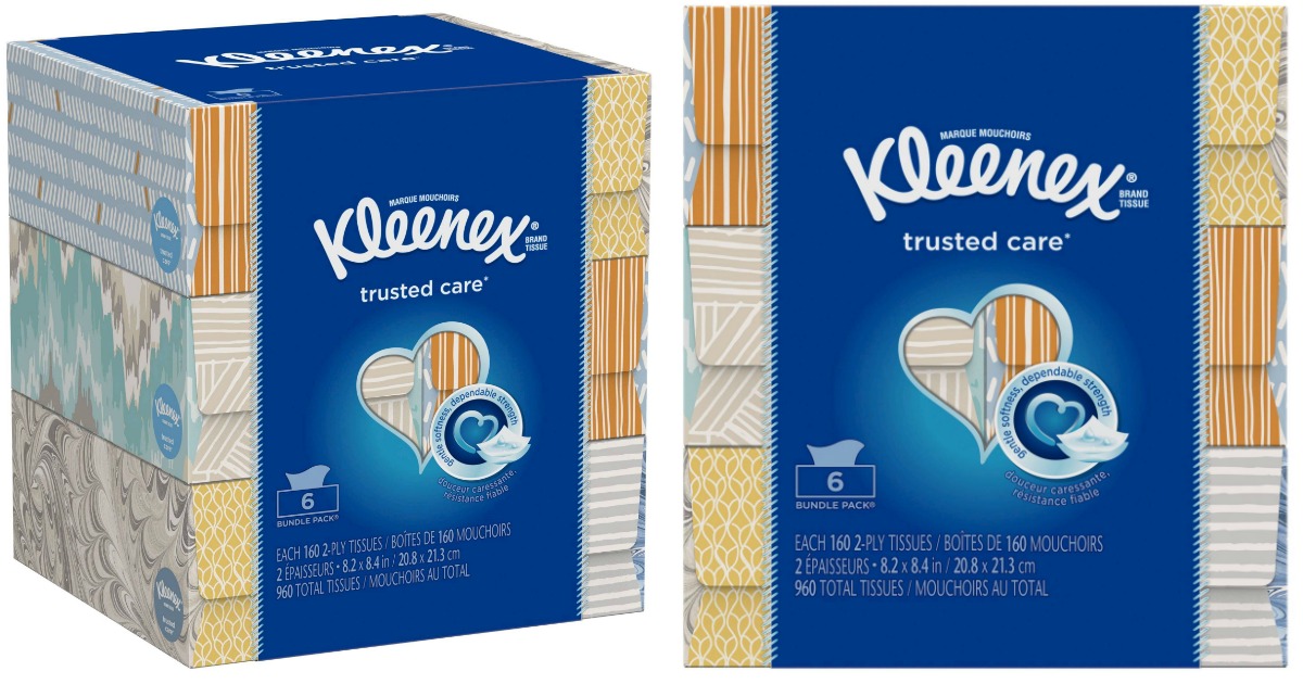 Target.com: Kleenex Tissues 6-Packs $6.79 (Just $1.13 Per 160-Count Box)