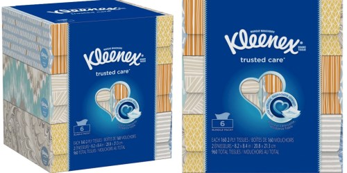 Target.com: Kleenex Tissues 6-Packs $6.79 (Just $1.13 Per 160-Count Box)