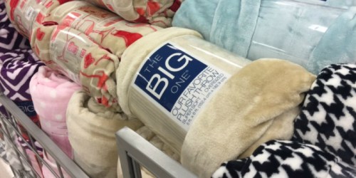 Kohl’s: The Big One Super Soft Plush Throw ONLY $8.49 (Regularly $39.99)