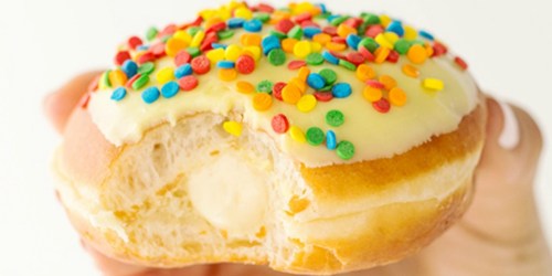 Krispy Kreme Rewards Members: FREE Cake Batter Doughnut (Today Only)