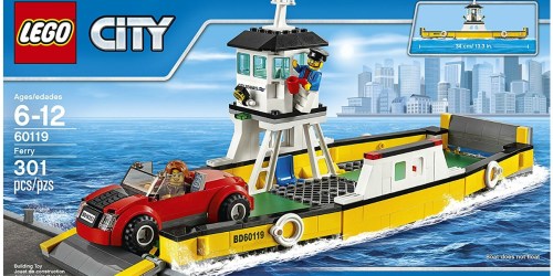 LEGO City Great Vehicles Ferry Set ONLY $14.24 (Regularly $29.99)