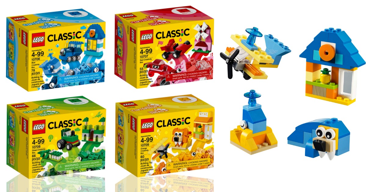 Amazon Prime: LEGO Classic Quad Pack Building Kit Just $12.74