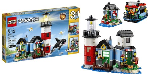 Amazon: LEGO Creator Lighthouse Point 528-Piece Set Just $35.99 Shipped (Regularly $59.99)