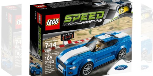 ToysRUs: LEGO Speed Champions Mustang Set Just $12.71 Each When You Buy 2 (Regularly $17 Each)