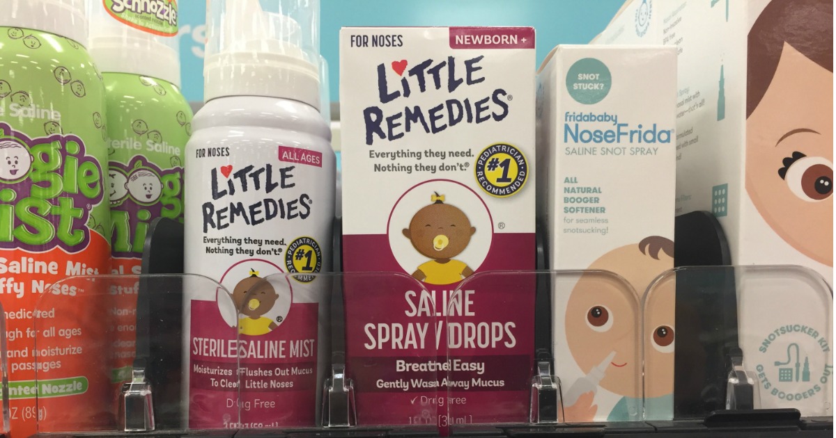 Target Little Remedies Saline Drops ONLY 1.63